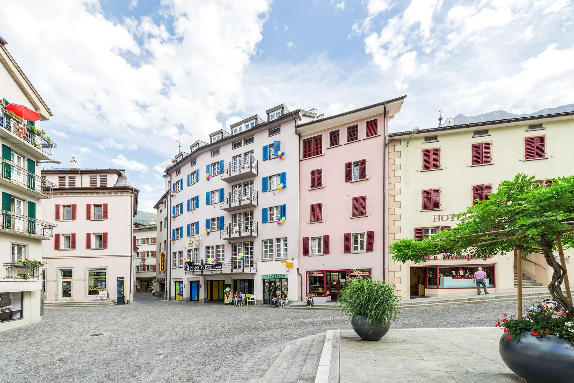 Hotel Stockalperhof Brig Exterior photo